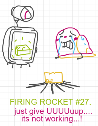 A panel from Chilly, episode two of the Board Boards object show by Furretwalk/WalkingFurret.